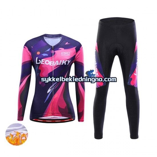 Dame Leobaiky Vinter sykkeldrakt + cykeltights N006