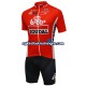 Herre Tour de France 2018 Lotto Soudal sykkeldrakt + sykkelshorts N001